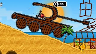 MOTO X3M DIRT BIKE GAMEPLAY 50 LEVELS ✨️ 32 MINS [upl. by Shel]