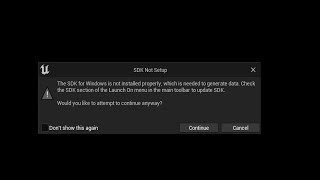 How to Fix SDK Not Setup Error in Packaging Results Unreal Engine 54 [upl. by Ateikan656]