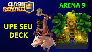 ESSE É O MELHOR DECK PRA SUBIR DE QUALQUER ARENA  CLASH ROYALE [upl. by Nalrah]