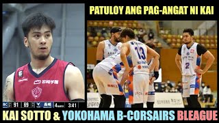 Lalong Umaangat Si Kai Sotto Sa Yokohama BCorsairs Vs Ibaraki Robots [upl. by Ayikahs]