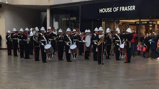 The Band of HM Royal Marines Plymouth  Bristol Poppy Day  Second Display [upl. by Noiroc641]