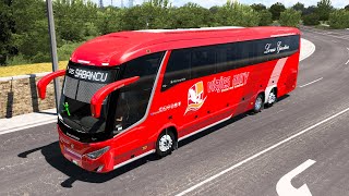 Nuevo autobús para ATS Mod Review Marcopolo MP 135 MX SVTU [upl. by Della]