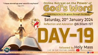 LIVE DAY  19 Power of Gods Word in His grace through the Word  Sat  20 Jan 2024  DRCC [upl. by Valoniah]