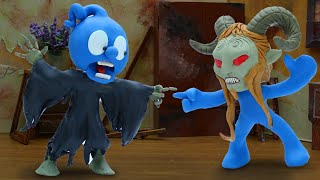 SHOCKED by the presence of the devil  Clay Mixer Friends Horror Animation [upl. by Able]