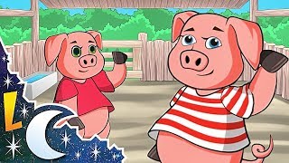 Este Cerdito  Canciones Infantiles  Lunacreciente [upl. by Ytnom]