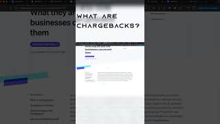 What are Chargebacks shorts stripe chargeback [upl. by Chavez4]