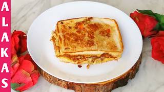 Homemade Breakfast Sandwich  One Pan Sandwich By Alakas Cooking [upl. by Lotsirb]