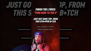 Finish the lyric  King Von 🔥 Can you finish them al [upl. by Yatnahc]