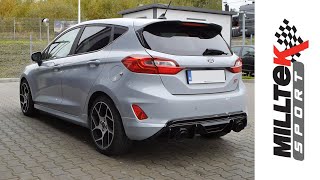 Ford Fiesta ST MK8 15 EcoBoost  Wydech Milltek Sport GPFback Dual  Maxton  Wydechowepl [upl. by Fianna]