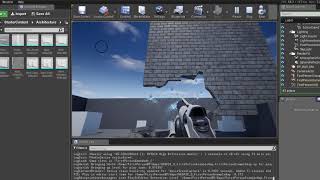 Unreal Engine  Apply Damage to Destructible with Projectile using Blueprints [upl. by Izawa]