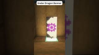 Ender Dragon Banner Minecraft shorts [upl. by Ajat]