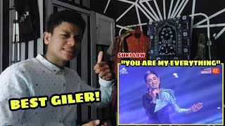 SUKI LOW  YOU ARE MY EVERYTHING  GEGAR VAGANZA 8 MINGGU 8 FULL PERSEMBAHAN  INDONESIA REACTION [upl. by Hertzog682]