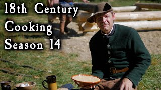 Cooking Marathon  18th Century Cooking Season 14 [upl. by Maurice]