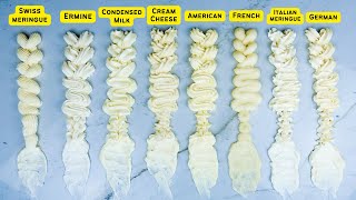 The ultimate buttercream comparison I tested 8 kinds [upl. by Yorker]