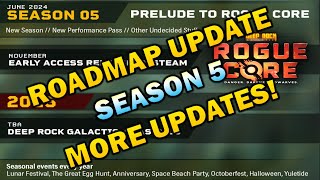 Season 5 Roadmap Update It comes out when Deep Rock Galactic [upl. by Sapphira]