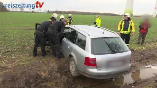 Unfall am Windpark zwischen Bassum und Harpstedt [upl. by Einahc]