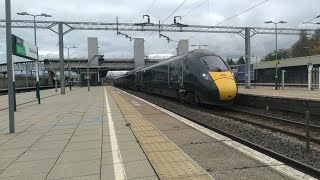 GWR 800036 passes Bletchley on a test run over East West Rail 291024 [upl. by Matthaus]