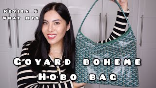 Goyard Boheme Bag Review amp What Fits [upl. by Zelikow]