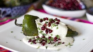 Rezept Chiles en Nogada Mexikanisches Nationalgericht selber machen [upl. by Alam]