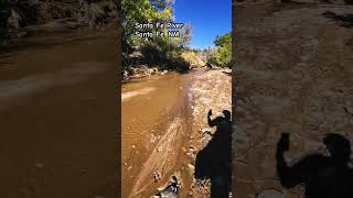 Santa Fe River Trail  Santa Fe New Mexico nm river trail santafe [upl. by Karlis]