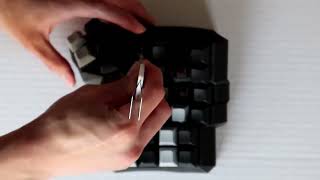 TaikoHub  Dactyl Keyboard Hotswap Demo [upl. by Senskell]