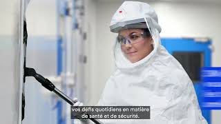 3M Industrie pharmaceutique Protection Individuelle Video FR [upl. by Nork]