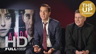 Clive Owen and Andrew Niccol interview on Anon privacy and technology issues Cambridge Analytica [upl. by Latia20]