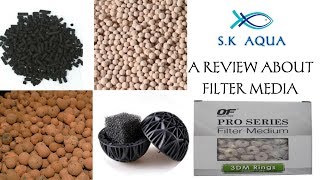 A review about filter media Tamil  SK Aqua  SK Aquatic [upl. by Che837]