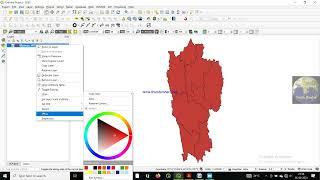 How to prepare population density map in QGIS software [upl. by Sherr]