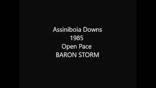 1985 Assiniboia Downs Open Pace Baron Storm [upl. by Arde]