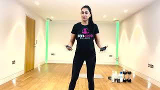 Fullbody workout with Lavina Mehta MBE  Exercise class  Diabetes UK [upl. by Goeger]