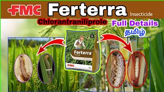 Ferterra Uses  ஃபெர்டெர்ரா  Fmc Ferterra  Chlorantraniliprole 04 Gr Insecticide  tat [upl. by Gerick765]