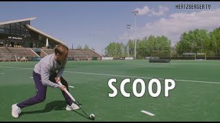 Scoop  Overhead  Aerial  Hertzberger TV  Field Hockey Tutorial [upl. by Aihsar466]