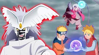 Naruto and Boruto VS Urashiki Otsutsuki  Full Fight [upl. by Jezebel]