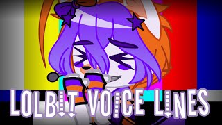 Lolbit’s Voice Lines  FNaF  ०•GoodieGācha•० [upl. by Basham715]