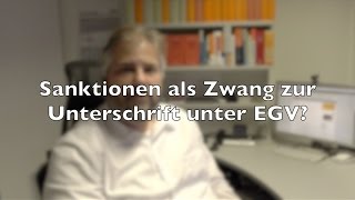 Sanktionen als Zwang zur Unterschrift unter EGV  SGB II Hartz IV  RATICKERTV 01 [upl. by Znarf]