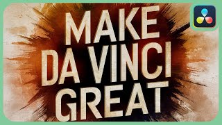 MAKE DAVINCI GREAT  Film Look Creator  What Is Missing [upl. by Annayr613]