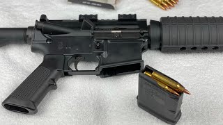 How to load an AR15 magazine  gun for a beginner [upl. by Pappas]