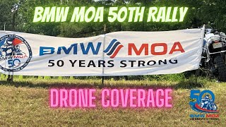 BMW MOA 50th Drone View [upl. by Hugo594]