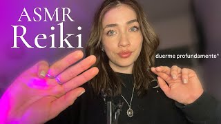 Asmr REIKI para liberarte del estrés y dormir profundamente 🌿✨ limpieza de aura cuencos tibetanos [upl. by Loris]