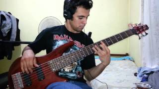 IRON MAIDEN  Cross Eyed Mary Bass Cover by Samael [upl. by Novy285]