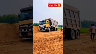 🔥Tata Truck driver video Dumper 🔥jcbcartoon youtubeshorts youtubeshort shortsvideojcb3dx [upl. by Calysta275]