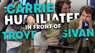 Carrie Bickmore Humiliated In Front Of Troye Sivan  Carrie amp Tommy [upl. by Aimac]