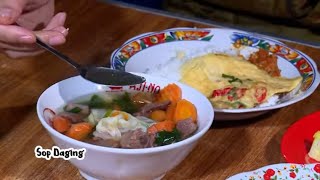 Malvino Fajaro Kulineran di Warung CMar Khas Sunda  MAKAN RECEH 280423 [upl. by Ahsila]