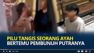 Kau Bunuh Anakku Pilu Tangis Ayah Korban Pelemparan Batu Bertemu Pembunuh Putranya di Kantor Polisi [upl. by Blumenfeld]