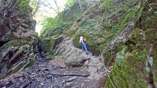 Wanderung durch die Ruppertsklamm und auf dem Rheinsteig von Lahnstein nach Braubach [upl. by Michiko]