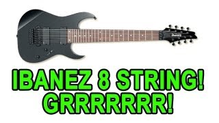 Should you buy an 7 or 8 string guitar  8 string Ibanez Prestige Demo amp Review  Electric guitar [upl. by Menides]