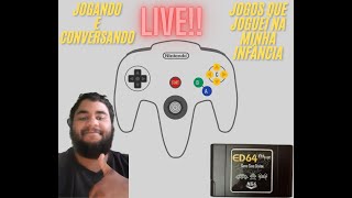 LIVE JOGANDO DE NINTENDO 64 DIRETO DO CONSOLE COM A DeborahYasmine [upl. by Anselm960]