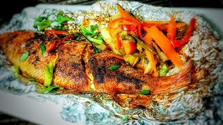 SIMPLE OVEN BAKED FISH RECIPE [upl. by Esille]