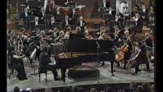 Cyprien Katsaris  TV live performance of Rachmaninov Piano Concerto No 3 [upl. by Home]